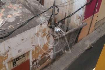 Peligro para los viandantes en la calle Lagunetas/TA.